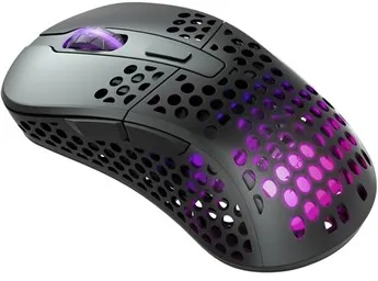 Xtrfy M4 Wireless RGB Gaming Mouse - Svart - Gamingmus - Optisk - 6 knappar - Svart med RGB-belysning