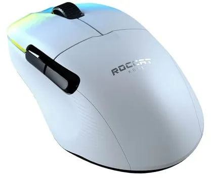 ROCCAT KONE PRO AIR - Gaming-mus - Optisk - 5 knappar - Vit