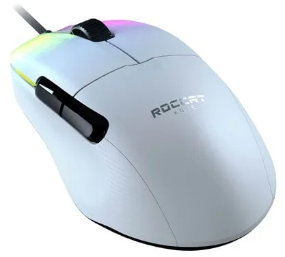 ROCCAT KONE PRO - Gamingmus - Optisk - 5 knappar - Vit